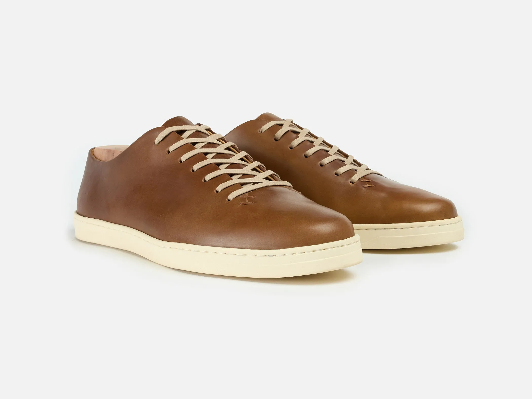 Hanley Sneaker - Shell Cordovan Bourbon