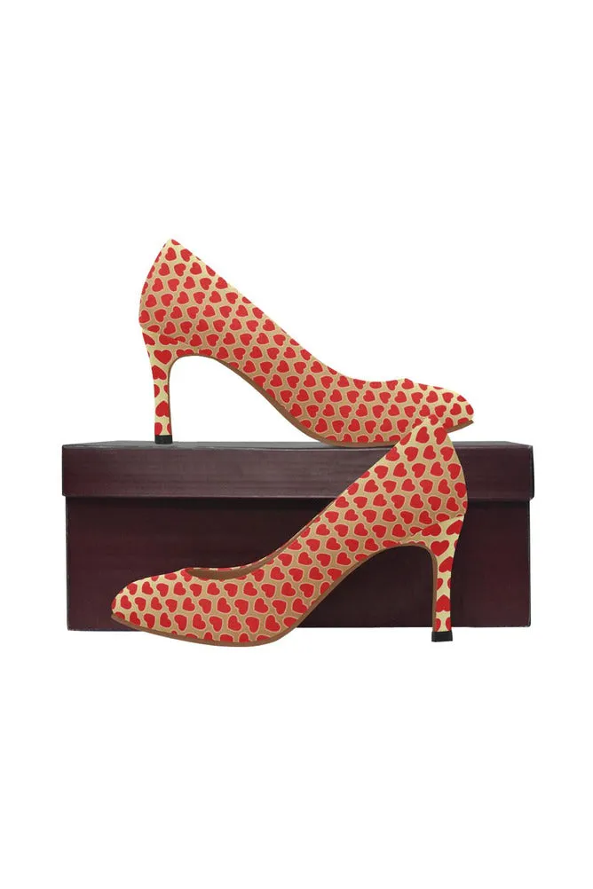 Hearts Women's High Heels