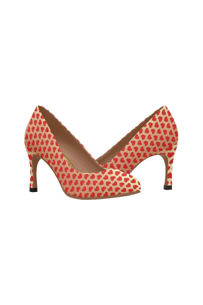 Hearts Women's High Heels