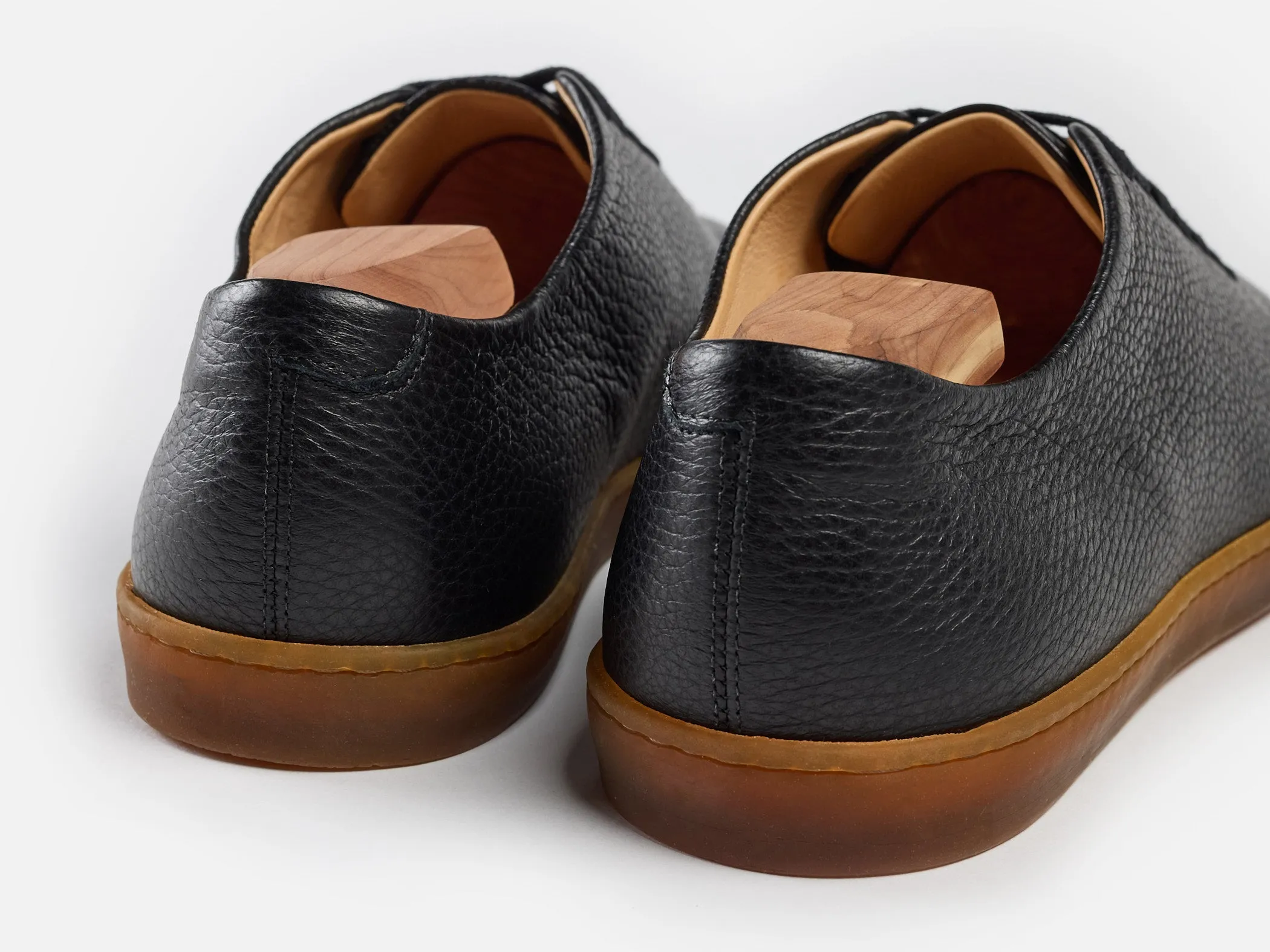 Huxley Sneaker - Deerskin Black