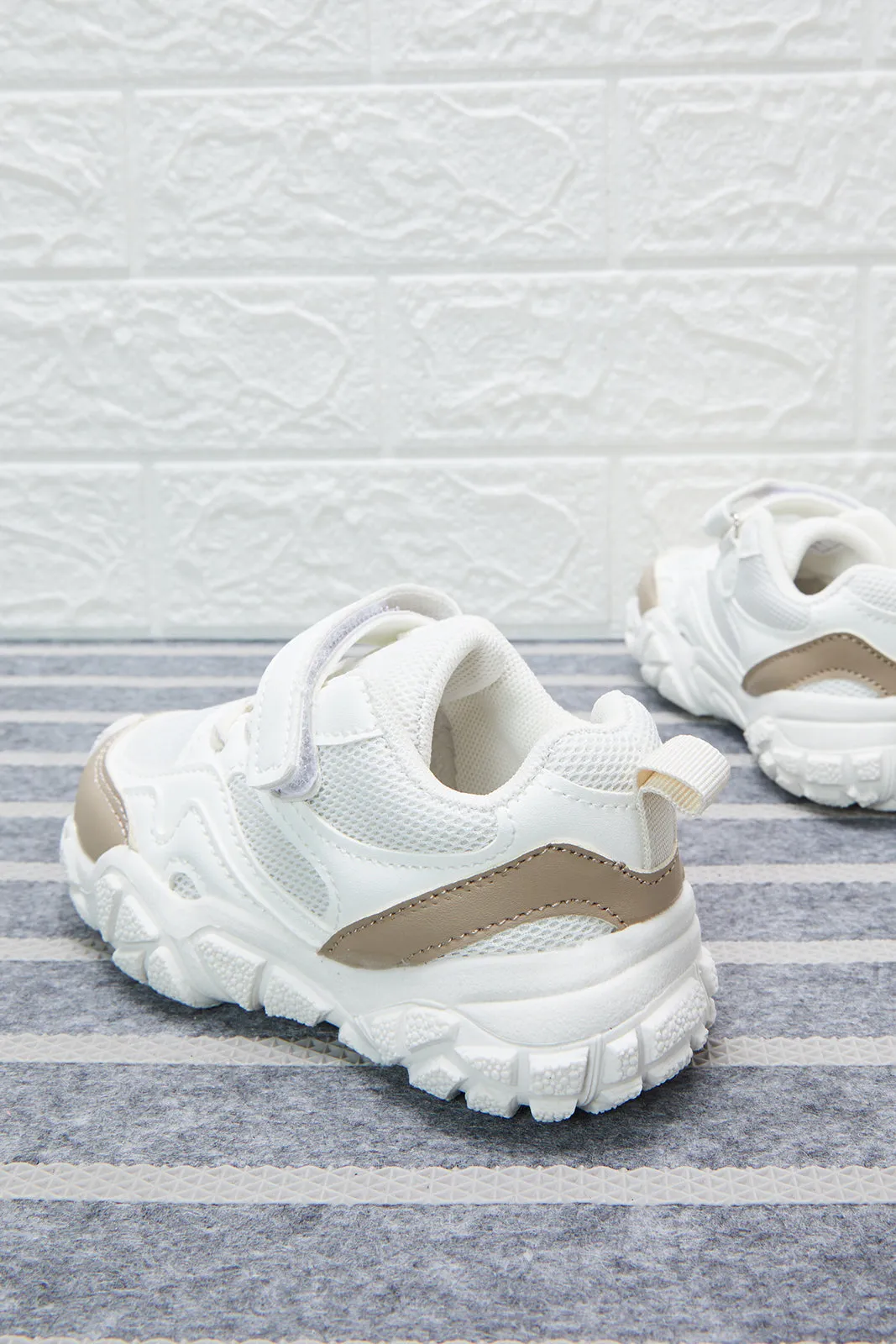 Infant Boys White Chunky Sneaker