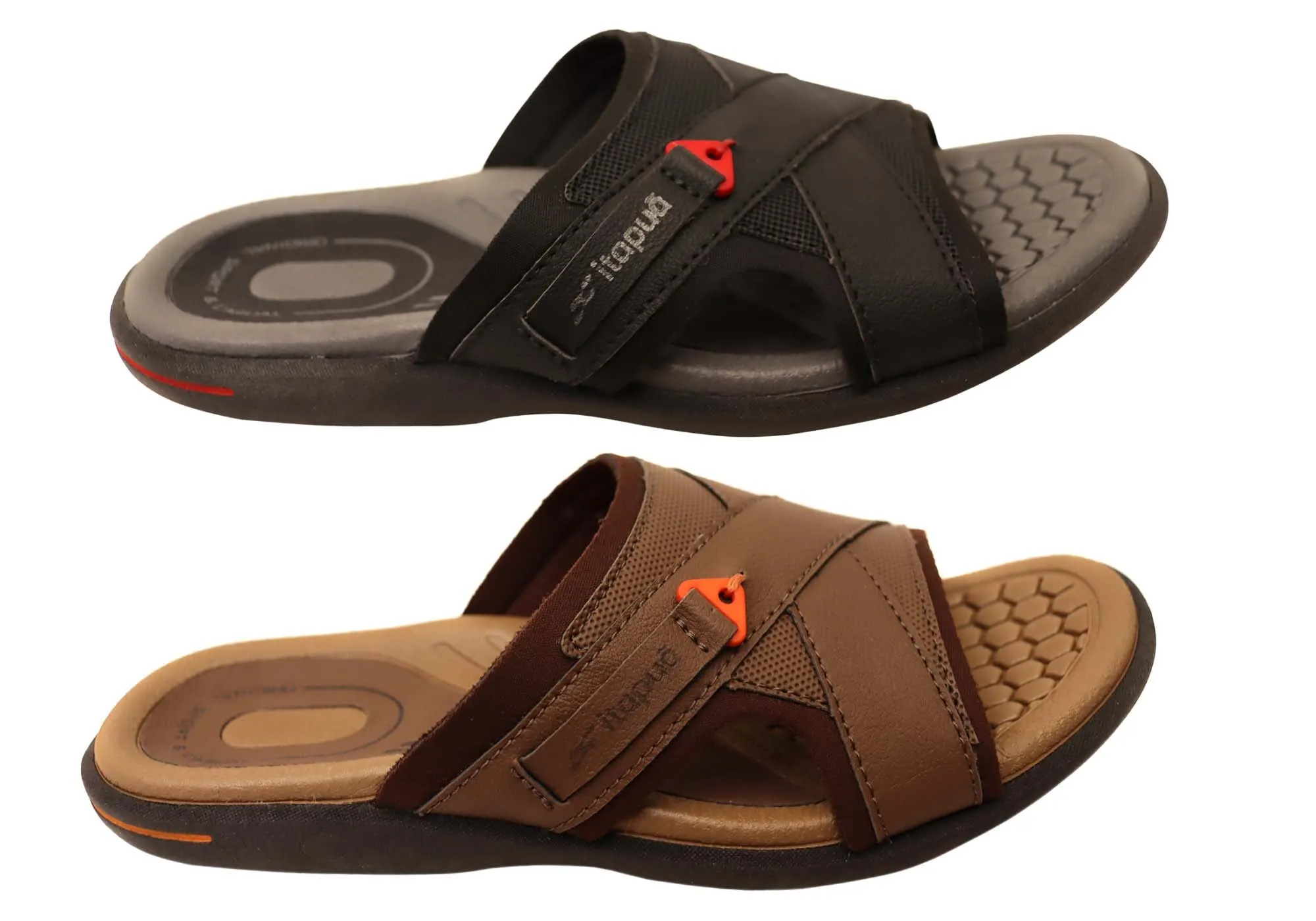 Itapua Bounty Mens Comfortable Slides Sandals Made In Brazil