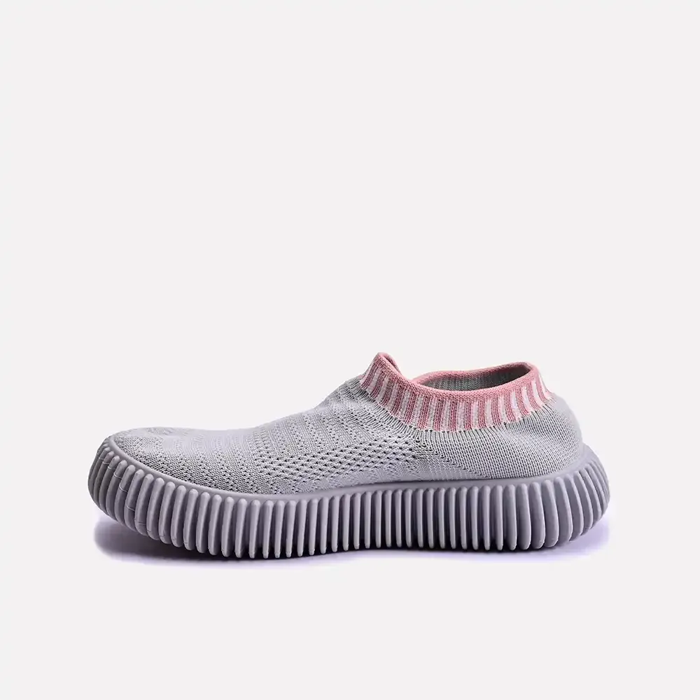 Jessica Gray Slip On Sneakers 0440662