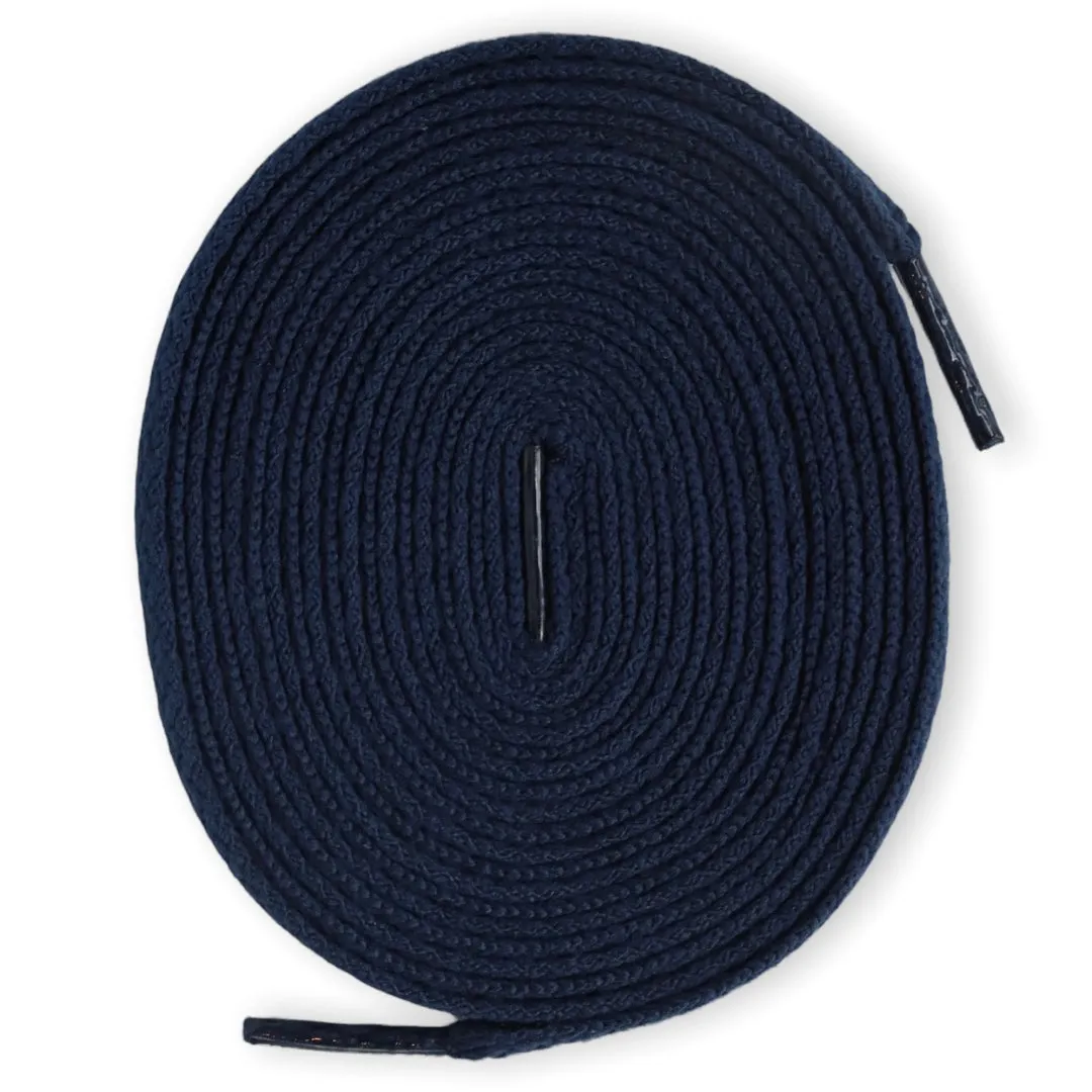 Jordan 1 Laces Basics Flat Thin - Midnight Navy Laces For AJ1 Midnight Navy CO.JP