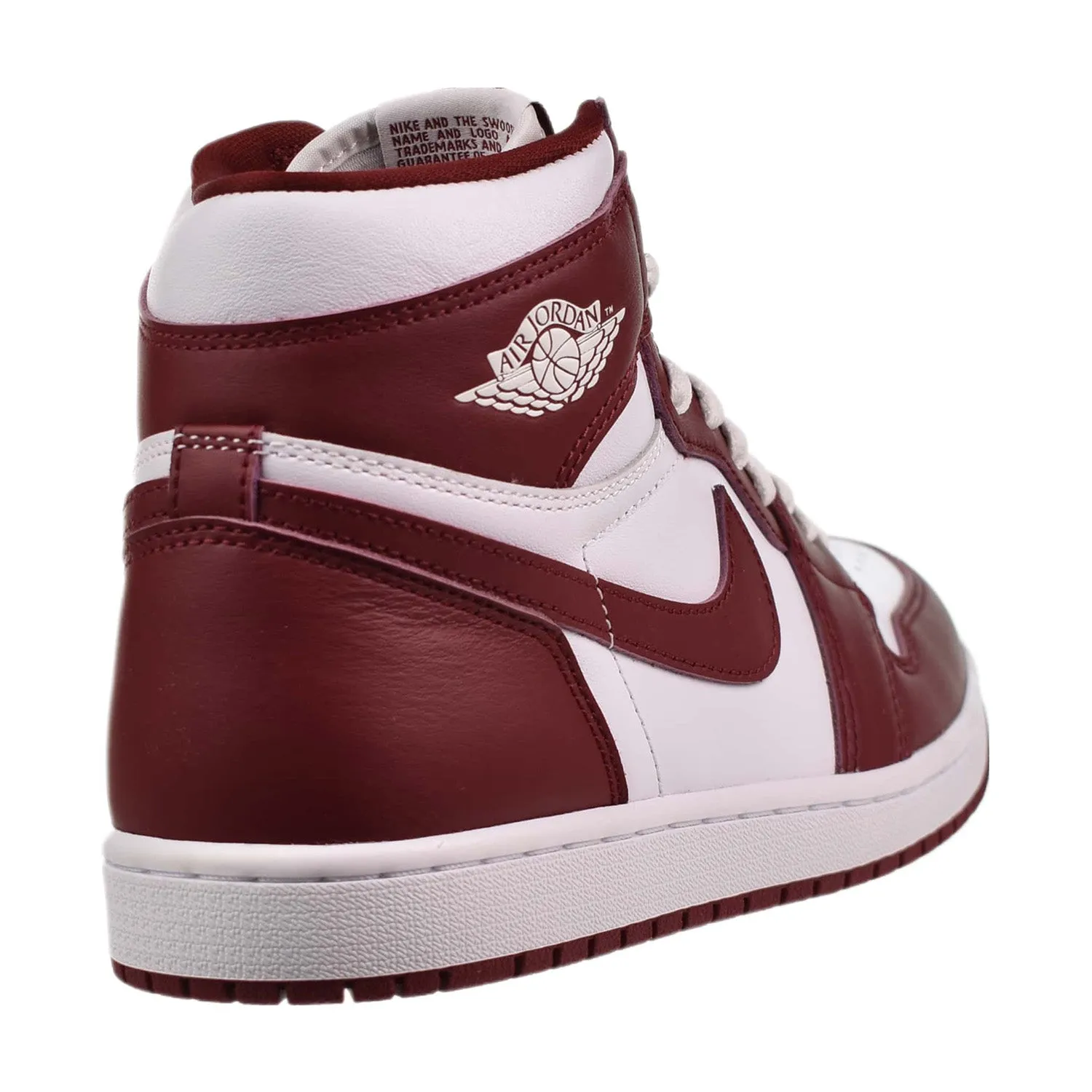 Jordan 1 Retro High OG Men's Shoes White-Team Red