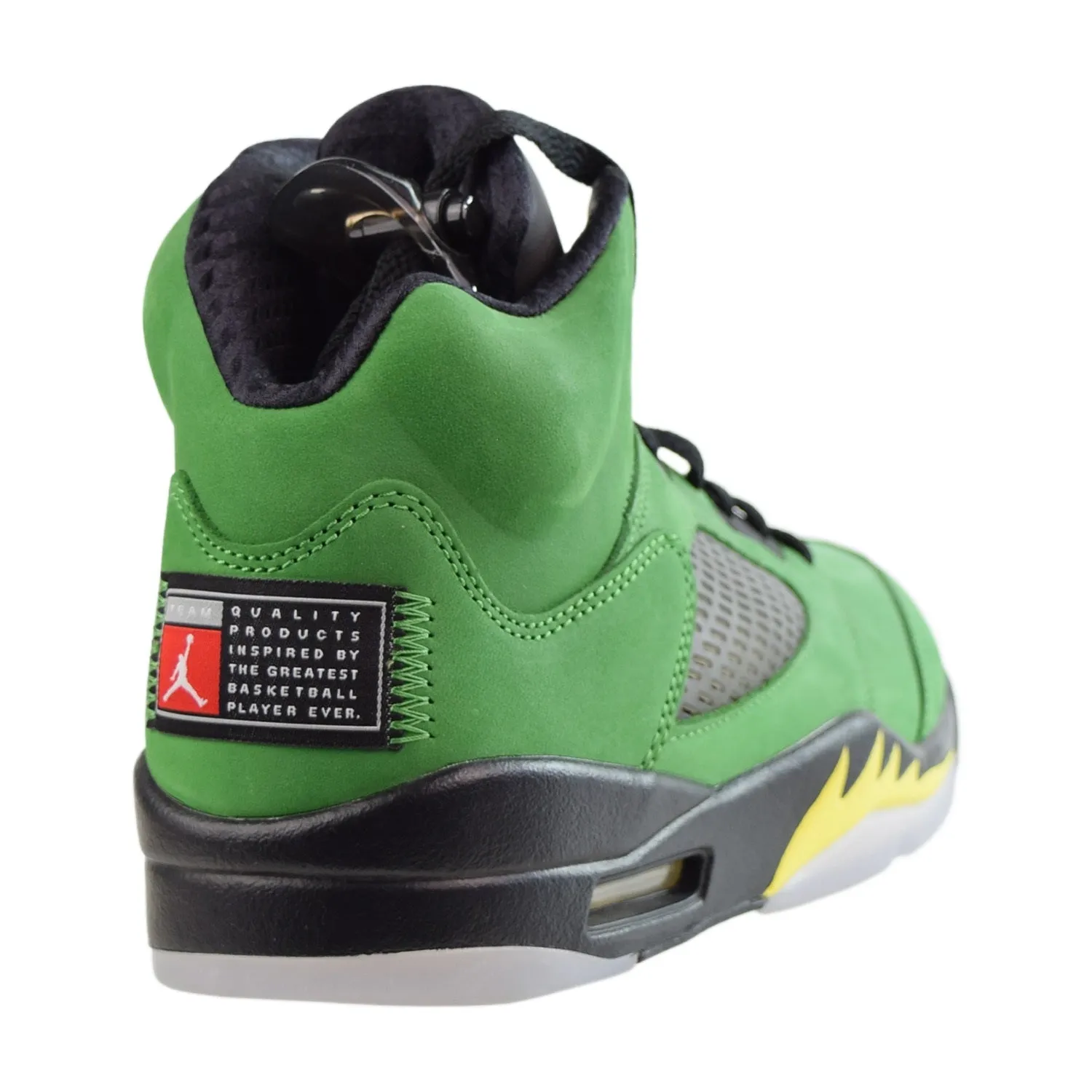 Jordan 5 Retro SE Oregon Men's Shoes Apple Green-Black-Yellow