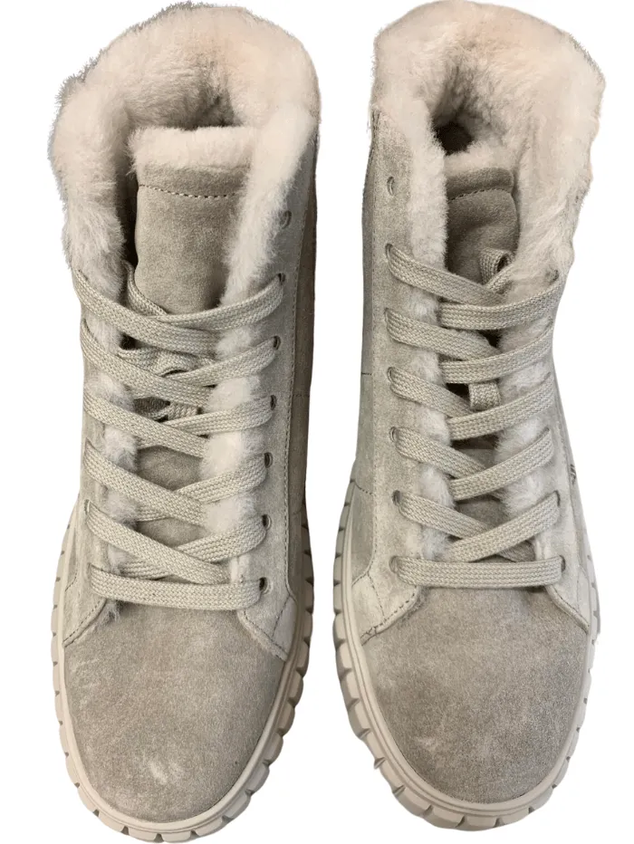 Kennel & Schmenger Grey High Top Suede Boots 41-25030-559