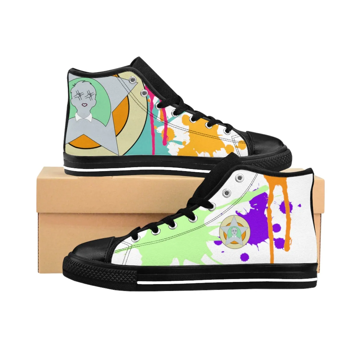 'LoverBoy'  High-top Sneakers