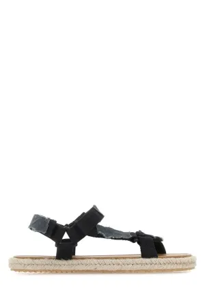 MAISON MARGIELA | Multicolor canvas Trekking sandals