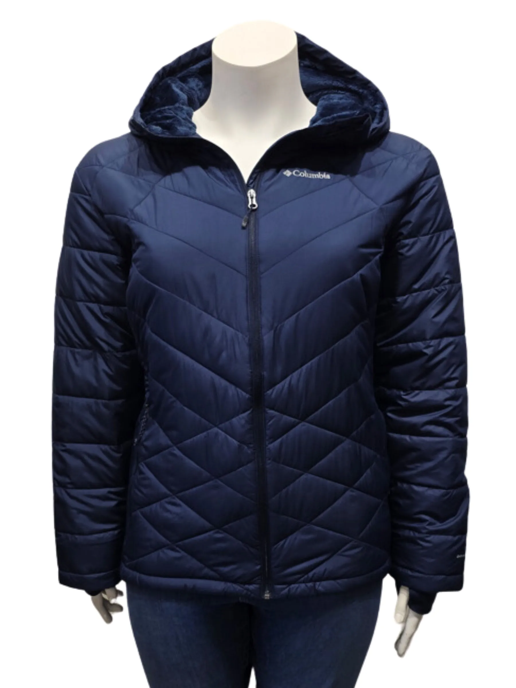 Manteau à Capuchon Heavenly Taille Plus (Collegiate Navy) de Columbia