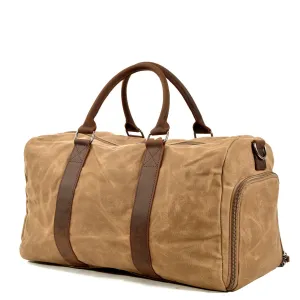 Men's Canvas Leather Bags for Traveling 6061