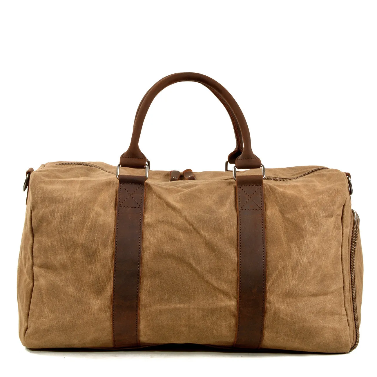 Men's Canvas Leather Bags for Traveling 6061