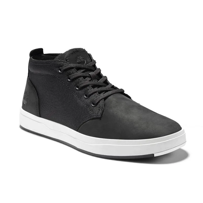 Men's Davis Square Black Nubuck - The Timberland Company