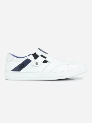 Men's White Slip On Sneaker (ID3050)