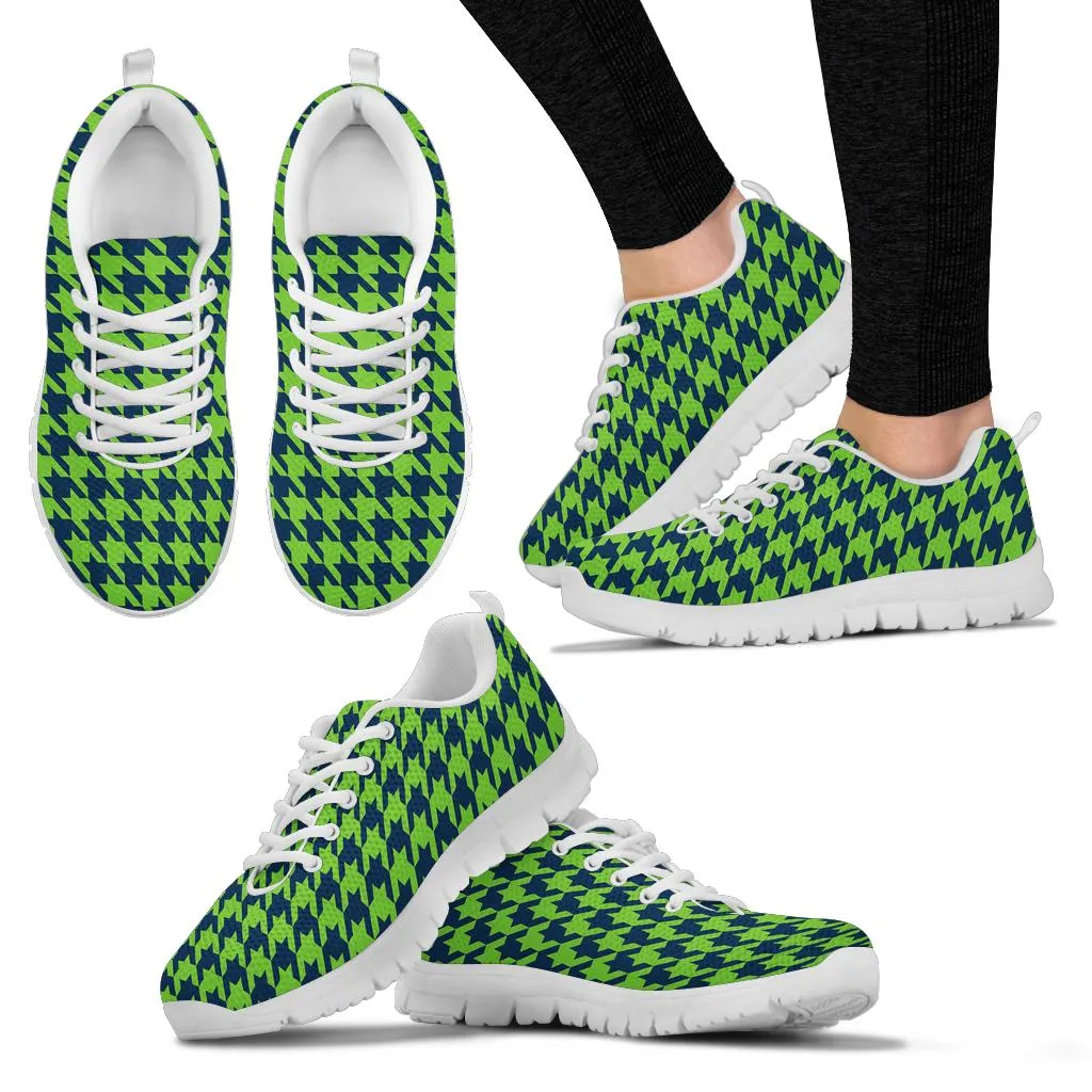 Mesh Sneaker_Navy on Green-A_S HT Pattern