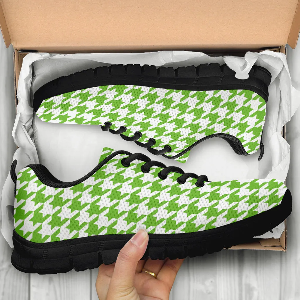 Mesh Sneakers_Seahawk Green on White_HT Pattern