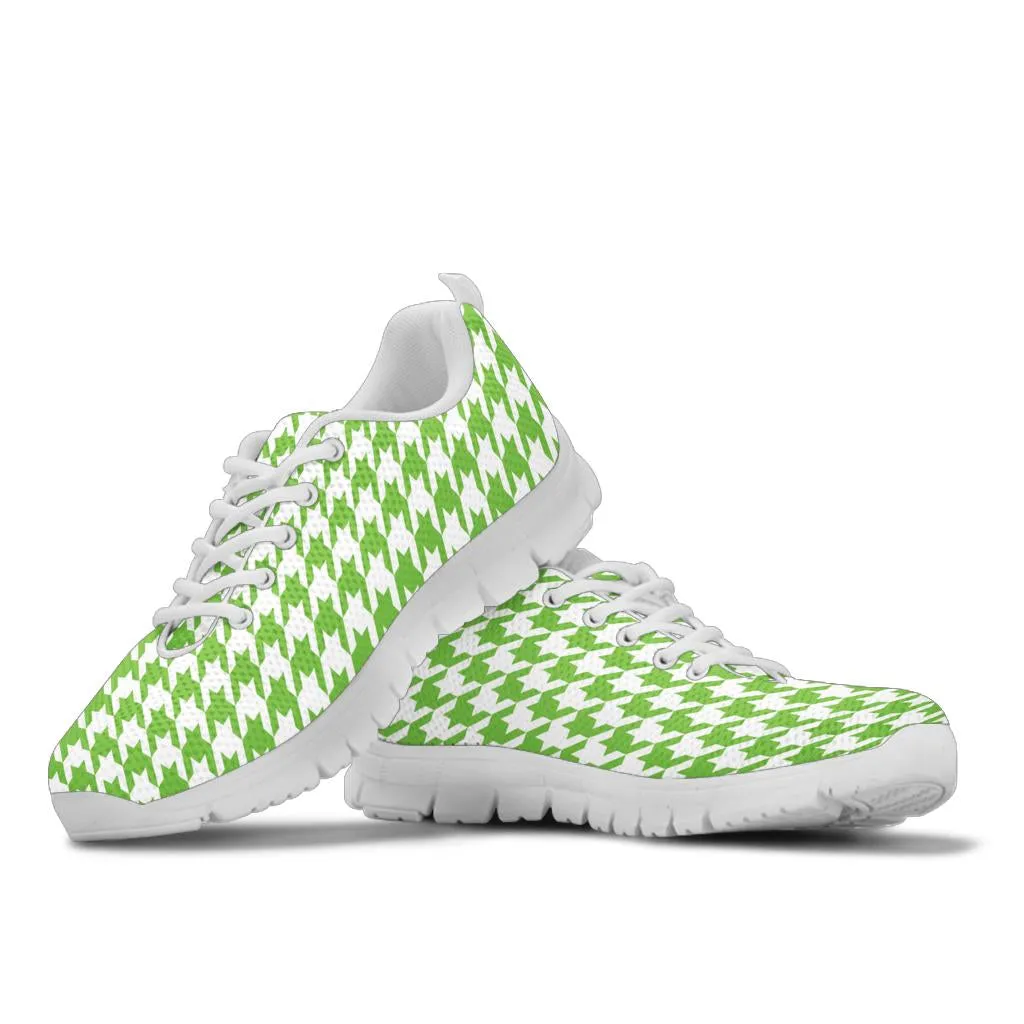 Mesh Sneakers_Seahawk Green on White_HT Pattern