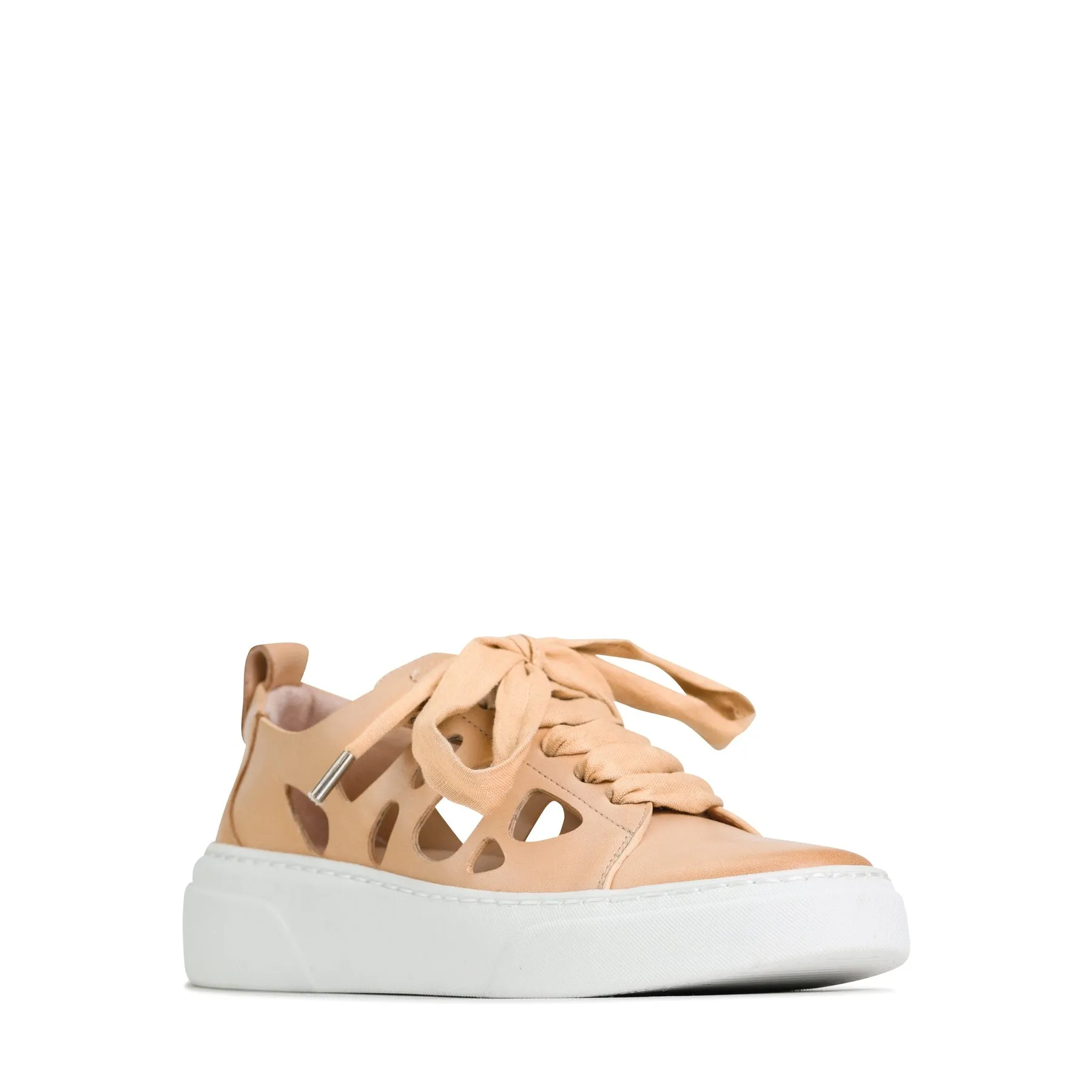 MINNIE LAZER CUTOUT SNEAKERS LEATHER