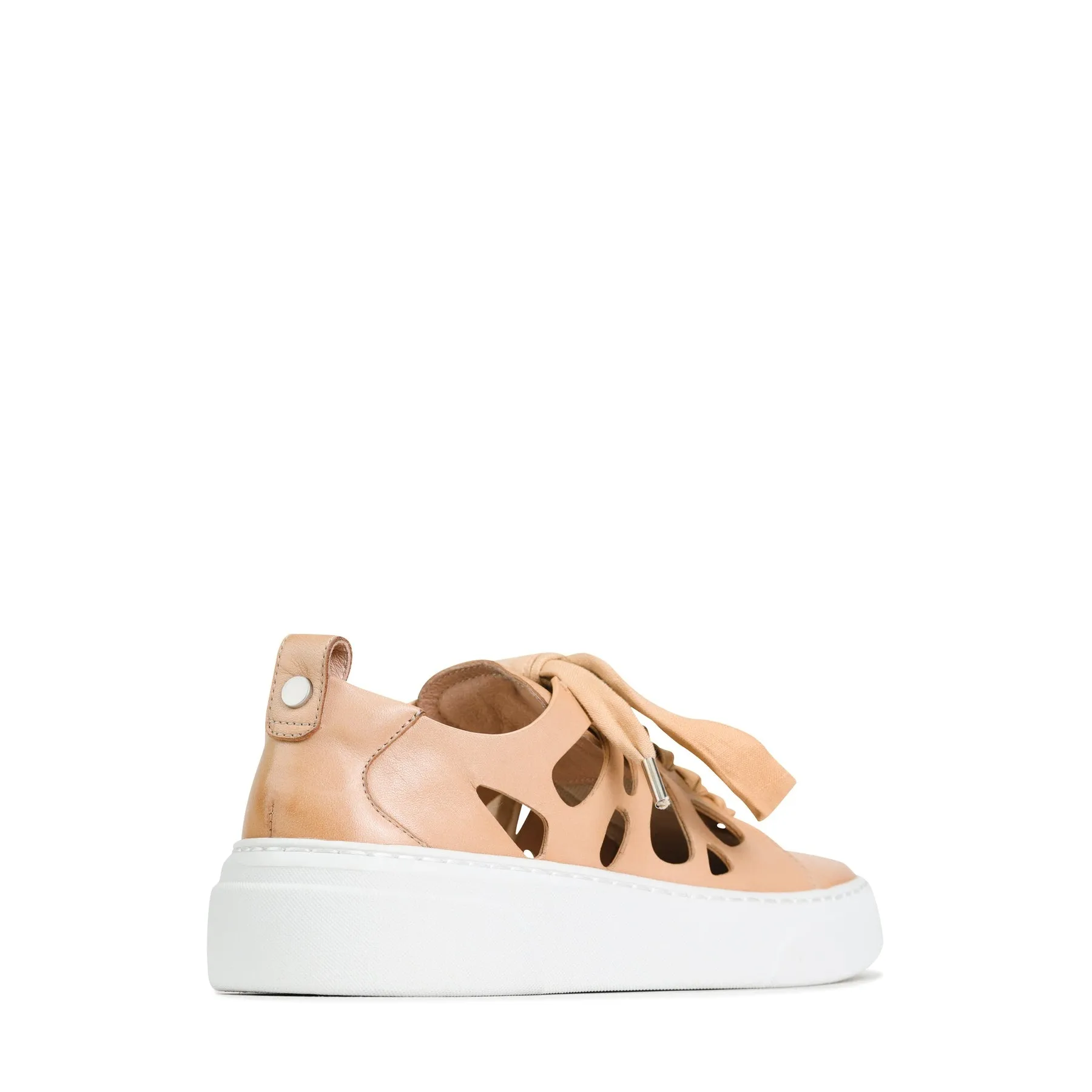 MINNIE LAZER CUTOUT SNEAKERS LEATHER