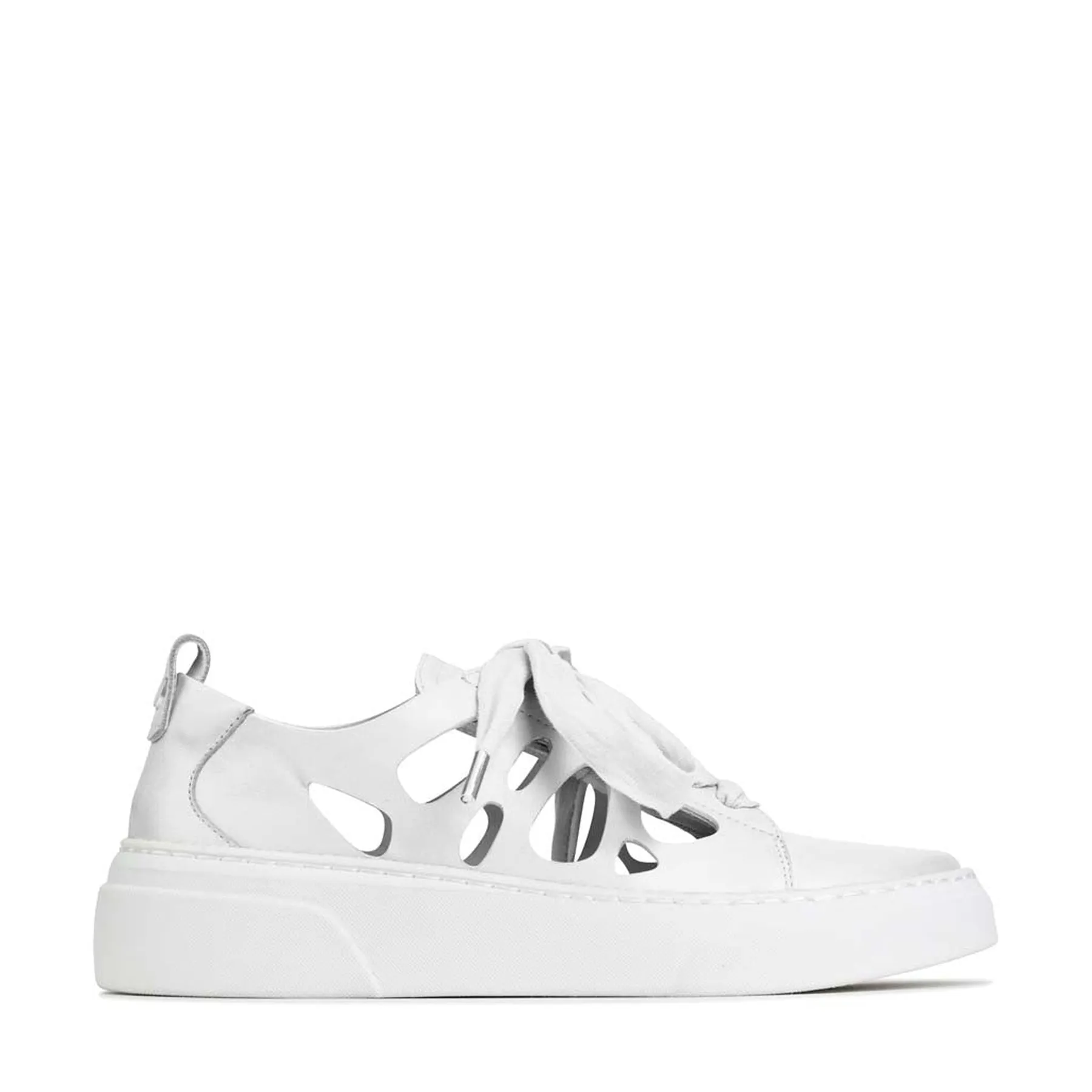 MINNIE LAZER CUTOUT SNEAKERS LEATHER