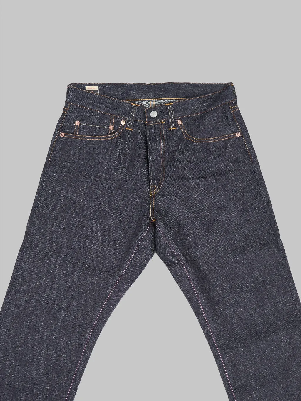 Momotaro 0605-13 13oz Natural Tapered Jeans