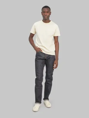 Momotaro 0605-V 15.7oz Natural Tapered Jeans