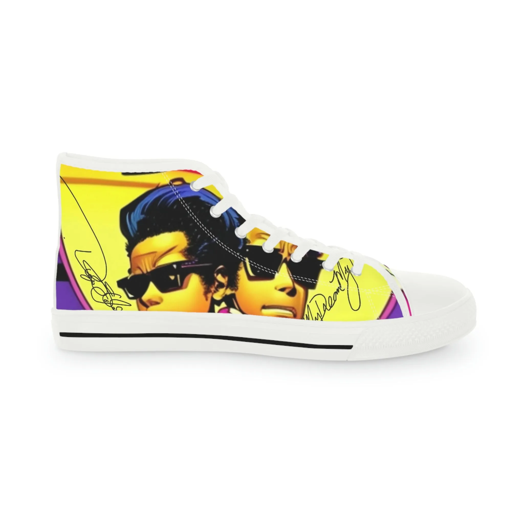 MyDreamMyTee Men's High Top Sneakers