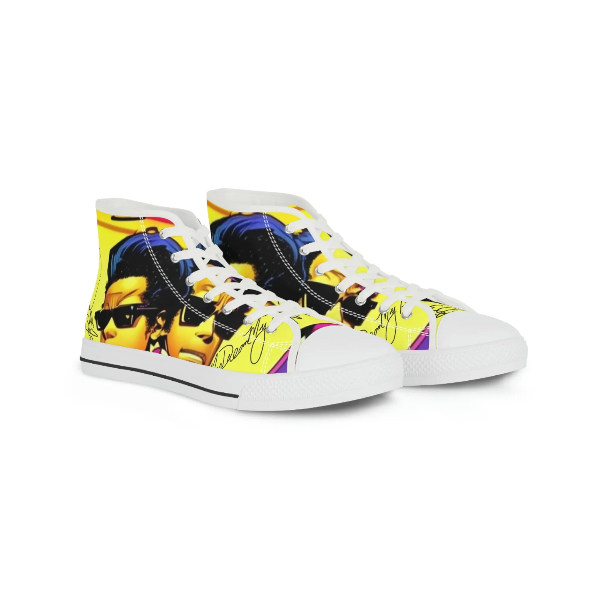 MyDreamMyTee Men's High Top Sneakers