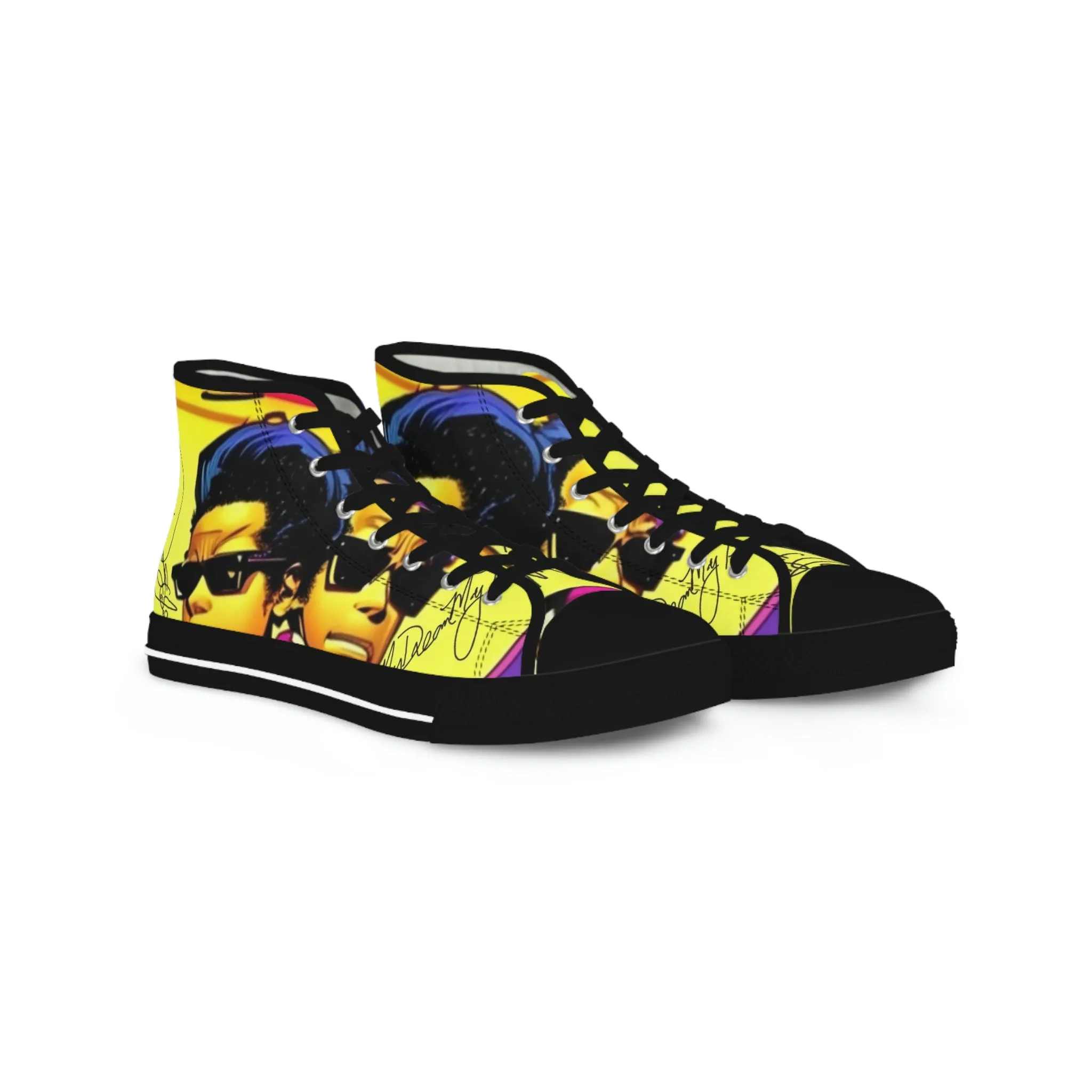 MyDreamMyTee Men's High Top Sneakers