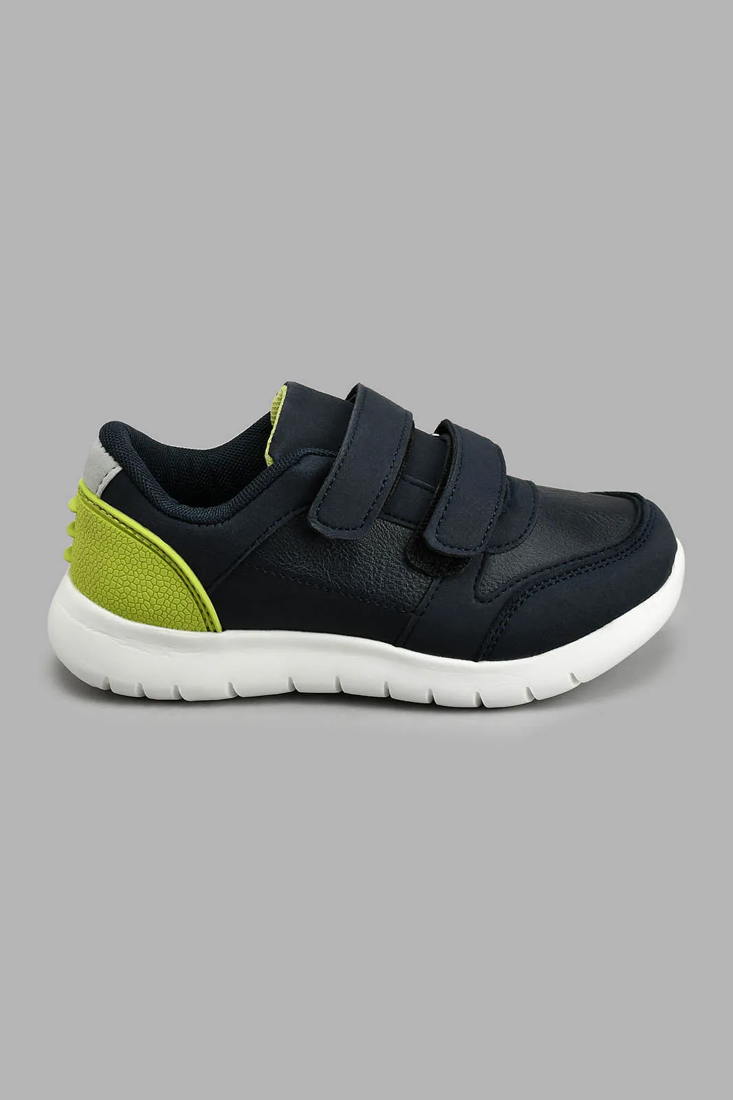 Navy Velcro Sneaker