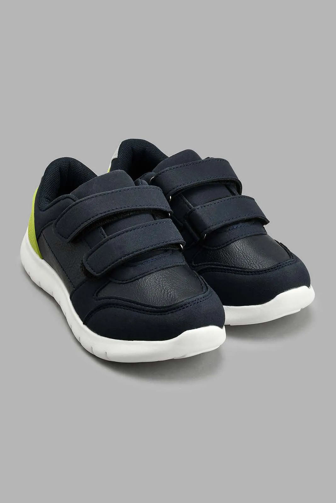 Navy Velcro Sneaker