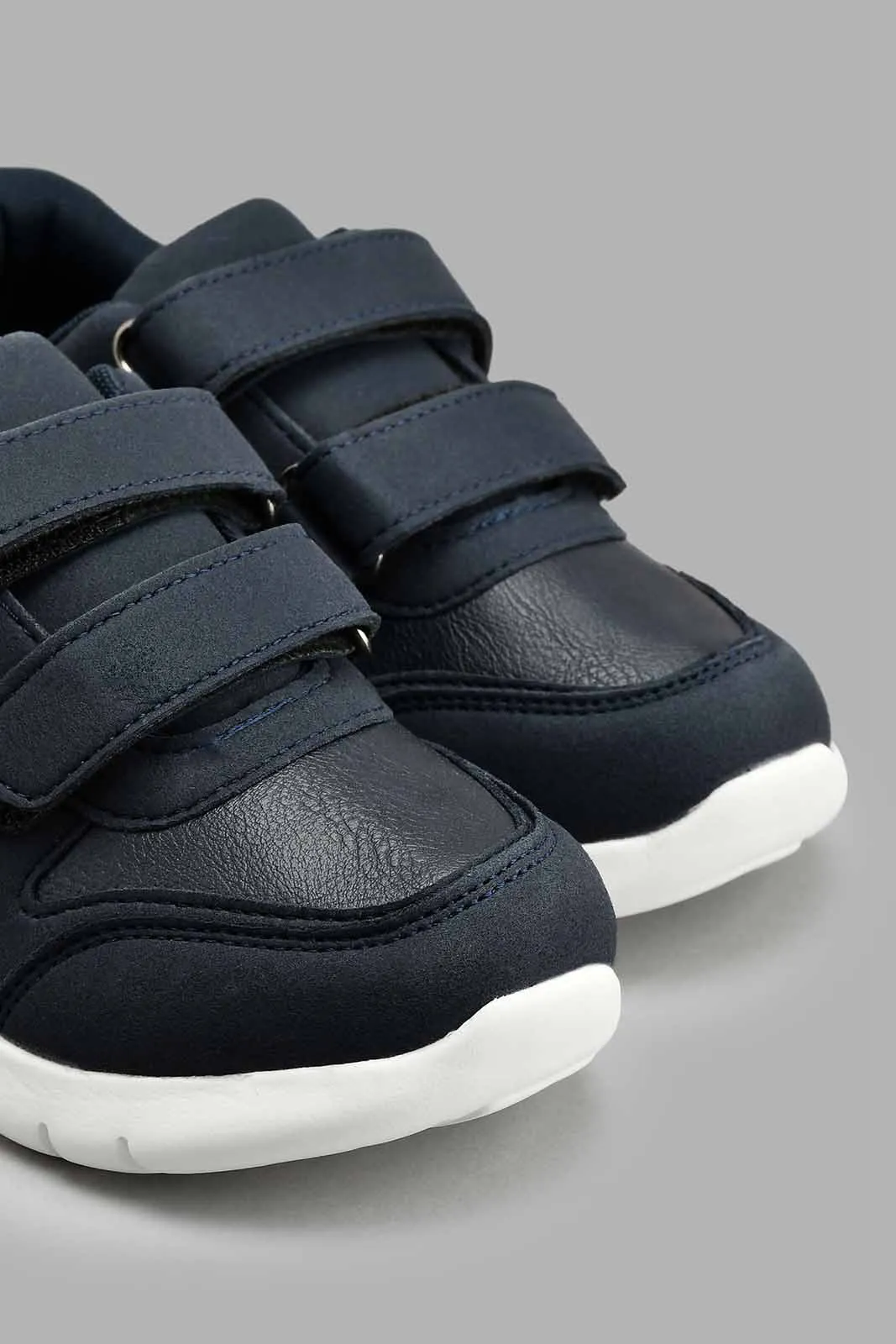 Navy Velcro Sneaker