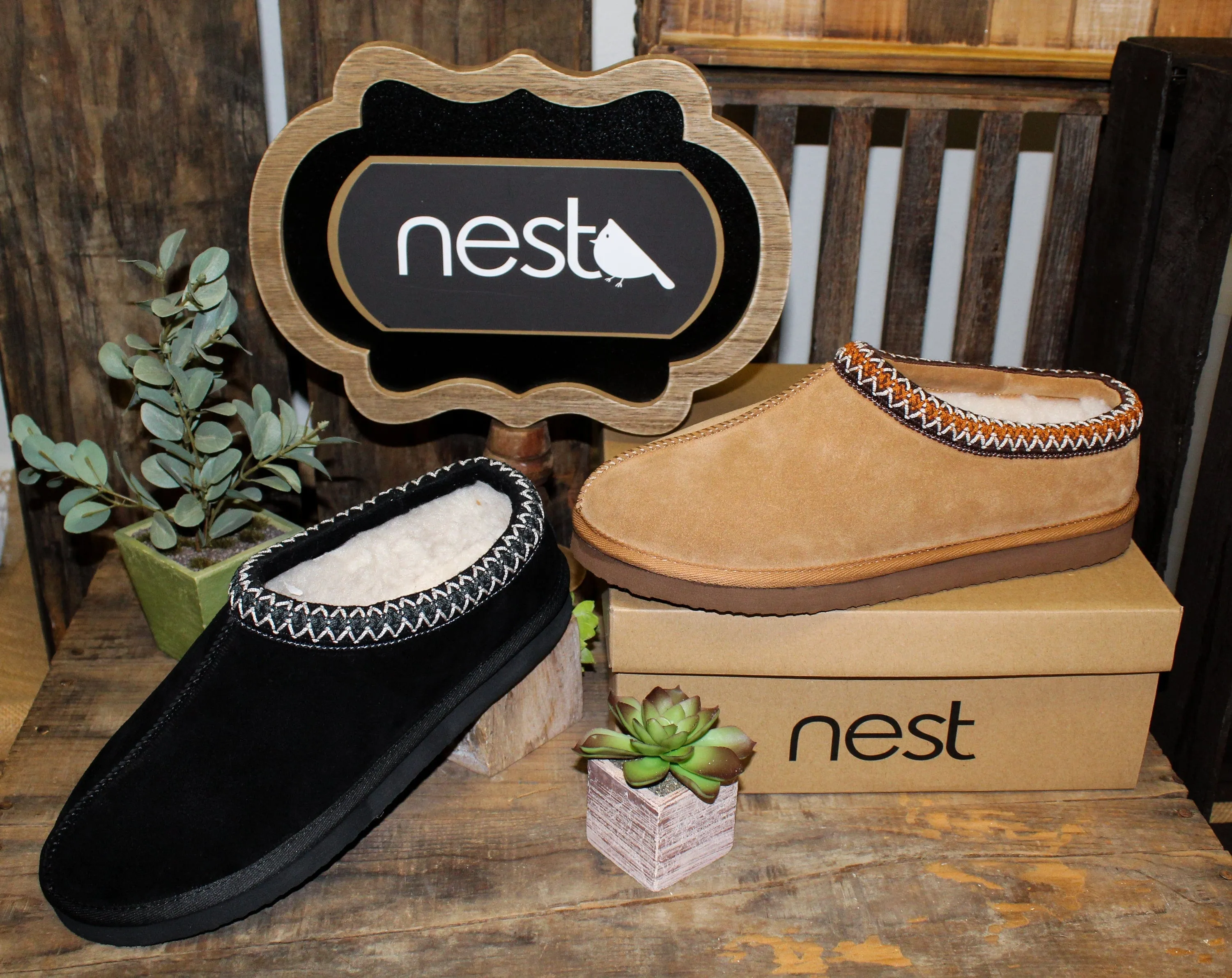 Nest Shoes Men's Slipper Slumber Tan