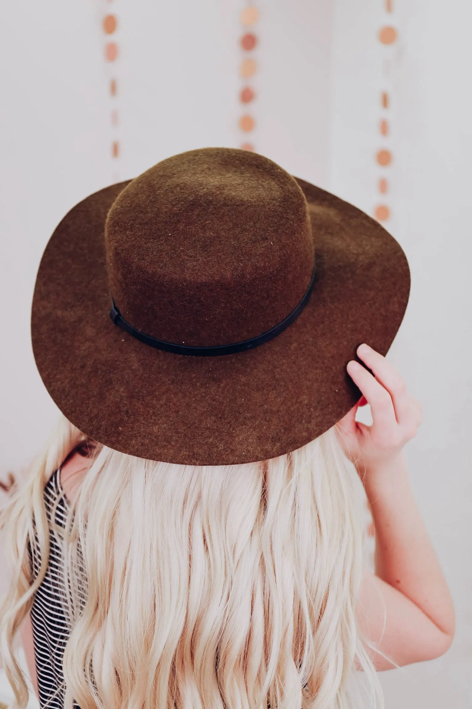 Night On The Town Hat - Olive