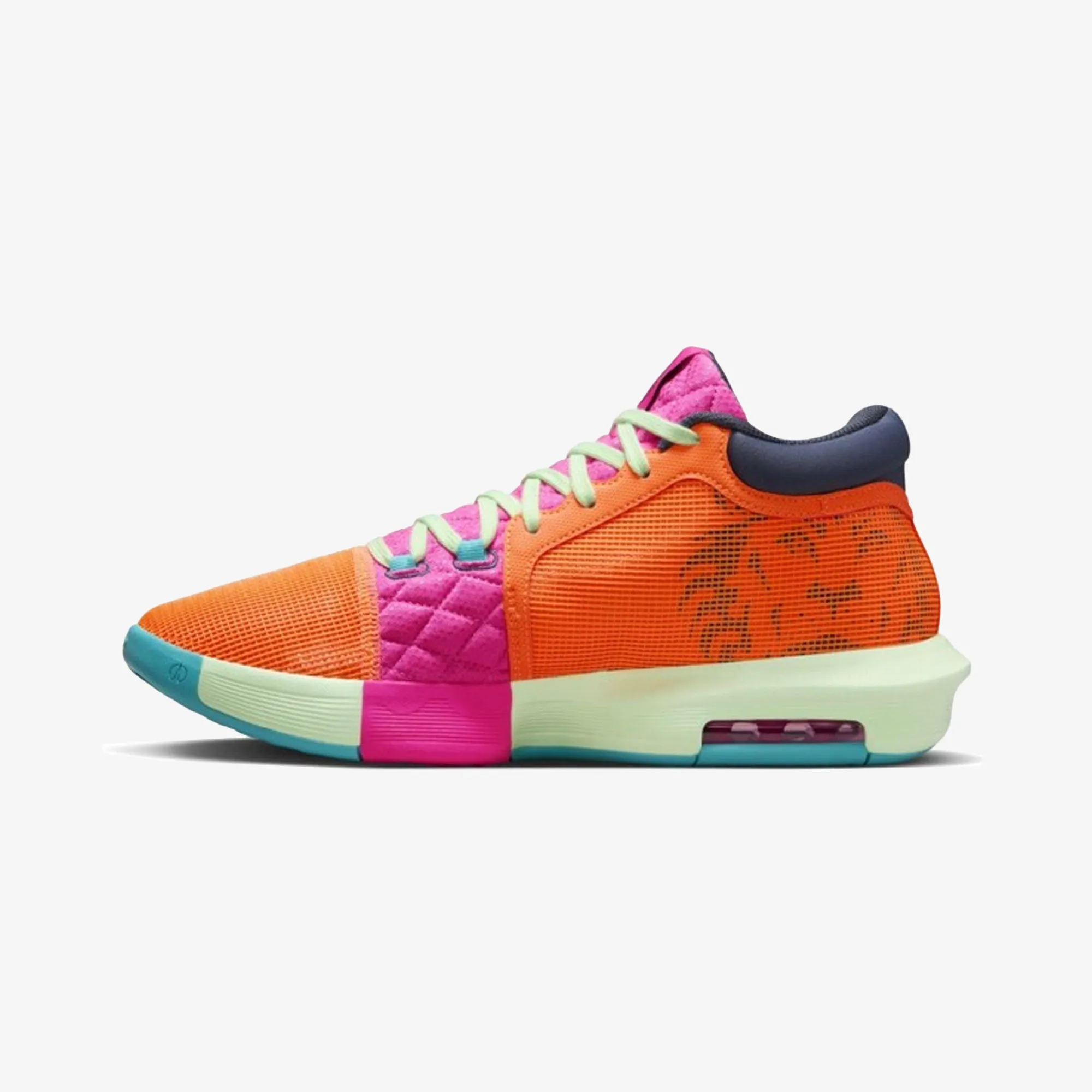 Nike | LEBRON WITNESS 8 EP  { TOTAL ORANGE/THUNDER BLUE-LASER FUCHSIA