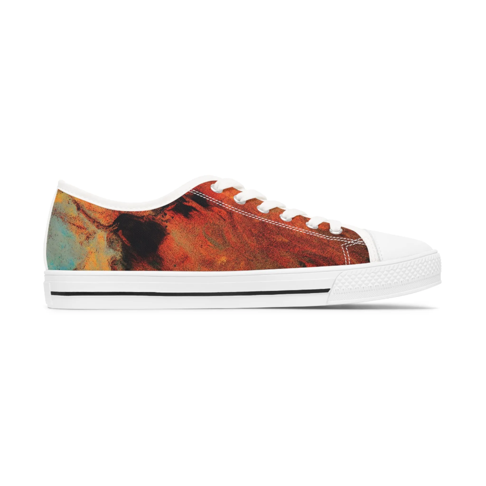 Orange flush - Inovax Woman's Low Top Sneakers