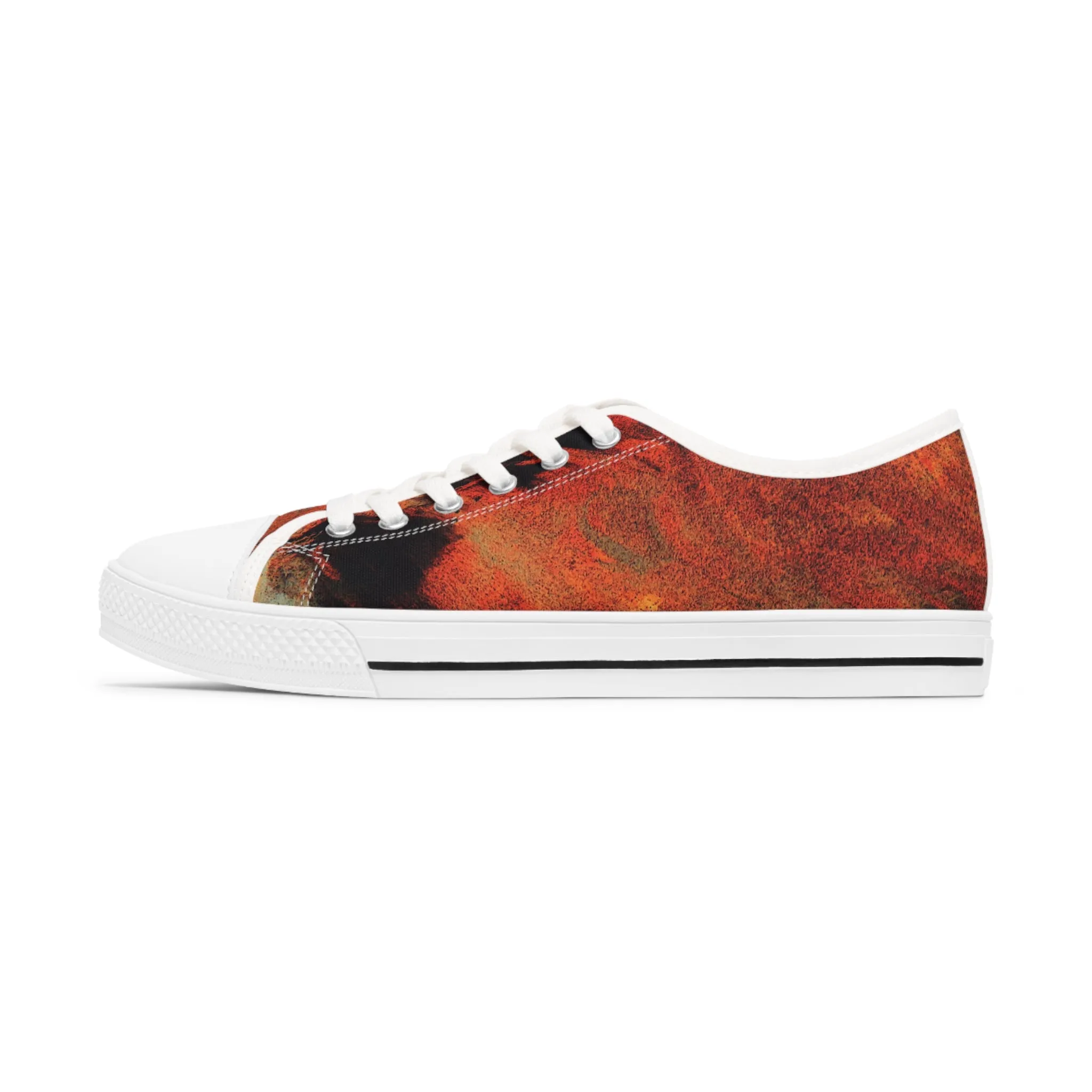 Orange flush - Inovax Woman's Low Top Sneakers