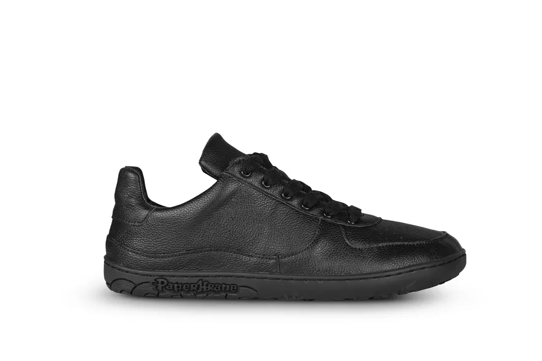 PaperKrane Adult Sneakers - Black Lows - Vegan