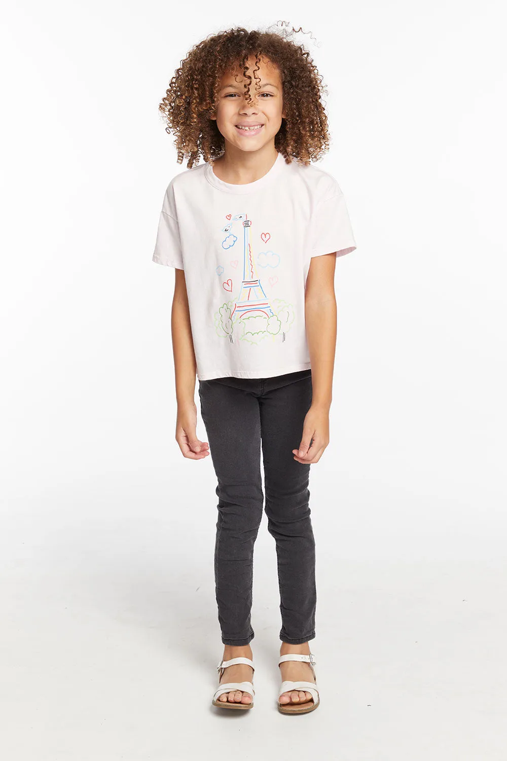 Paris Sketch Girls Tee