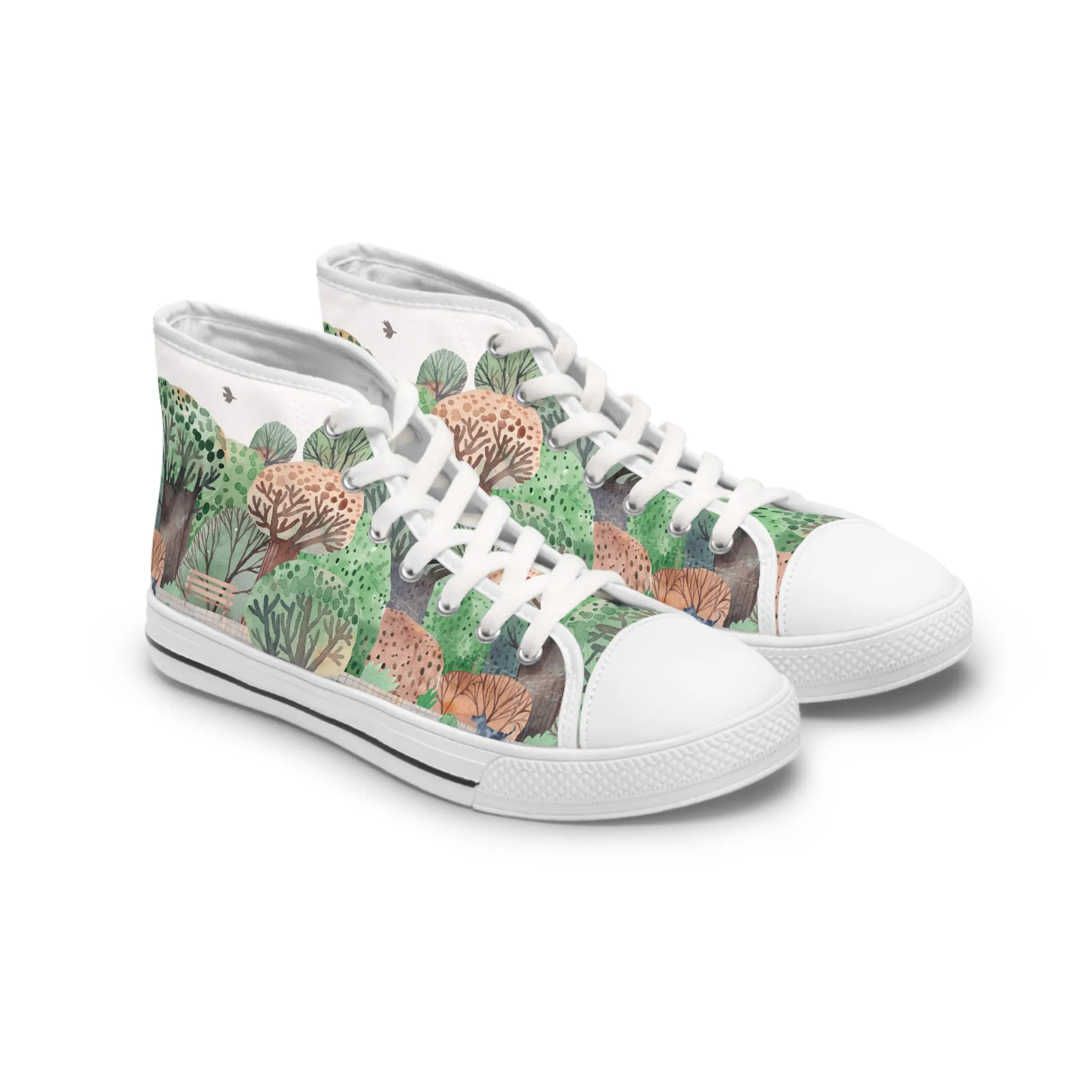 Path in the Park Women's High Top Sneakers