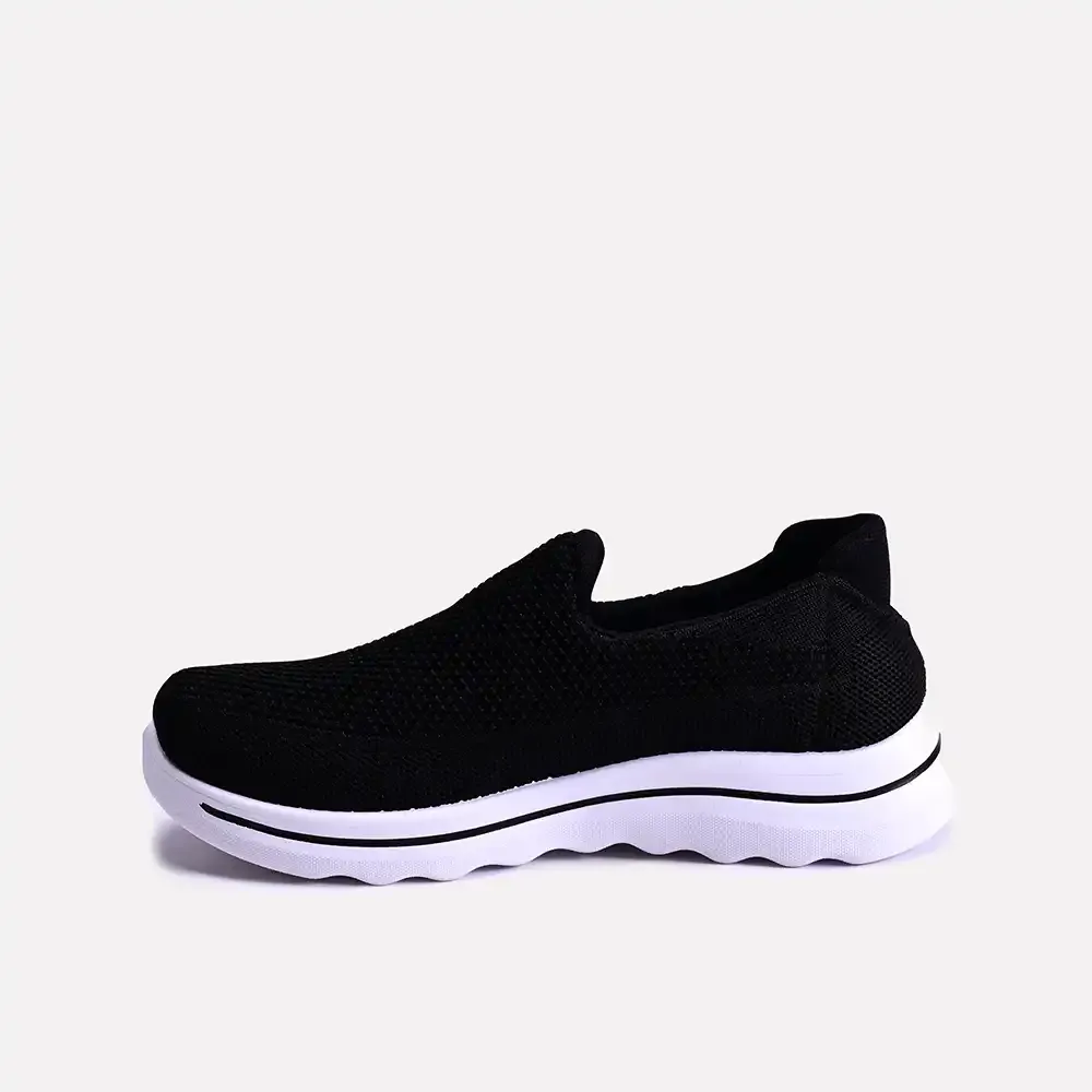 Penelope Black Slip On Sneakers 0440689