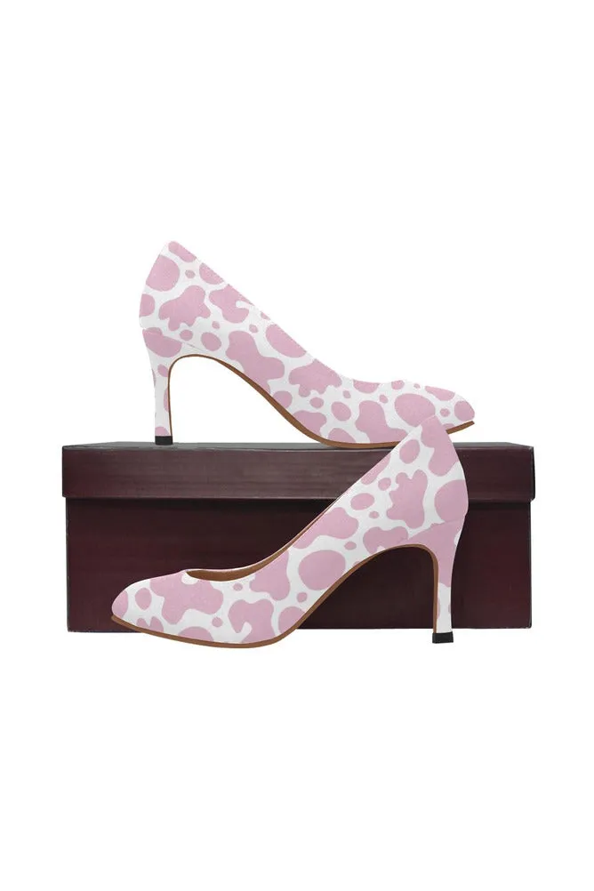 Pink Moo Movers High Heels