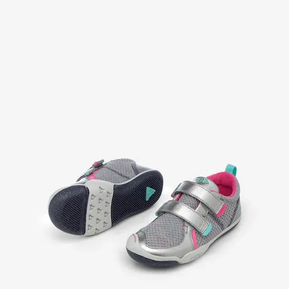 Plae Shoes Ty Den Velcro Trainer Hematite