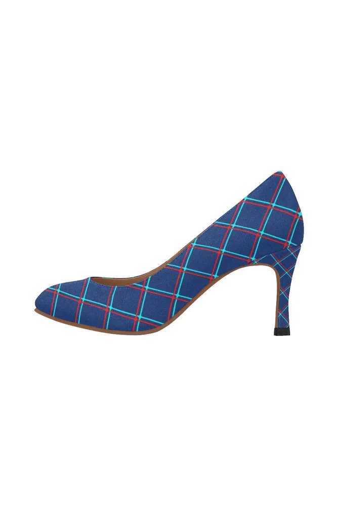 Plaid Player Women's High Heels