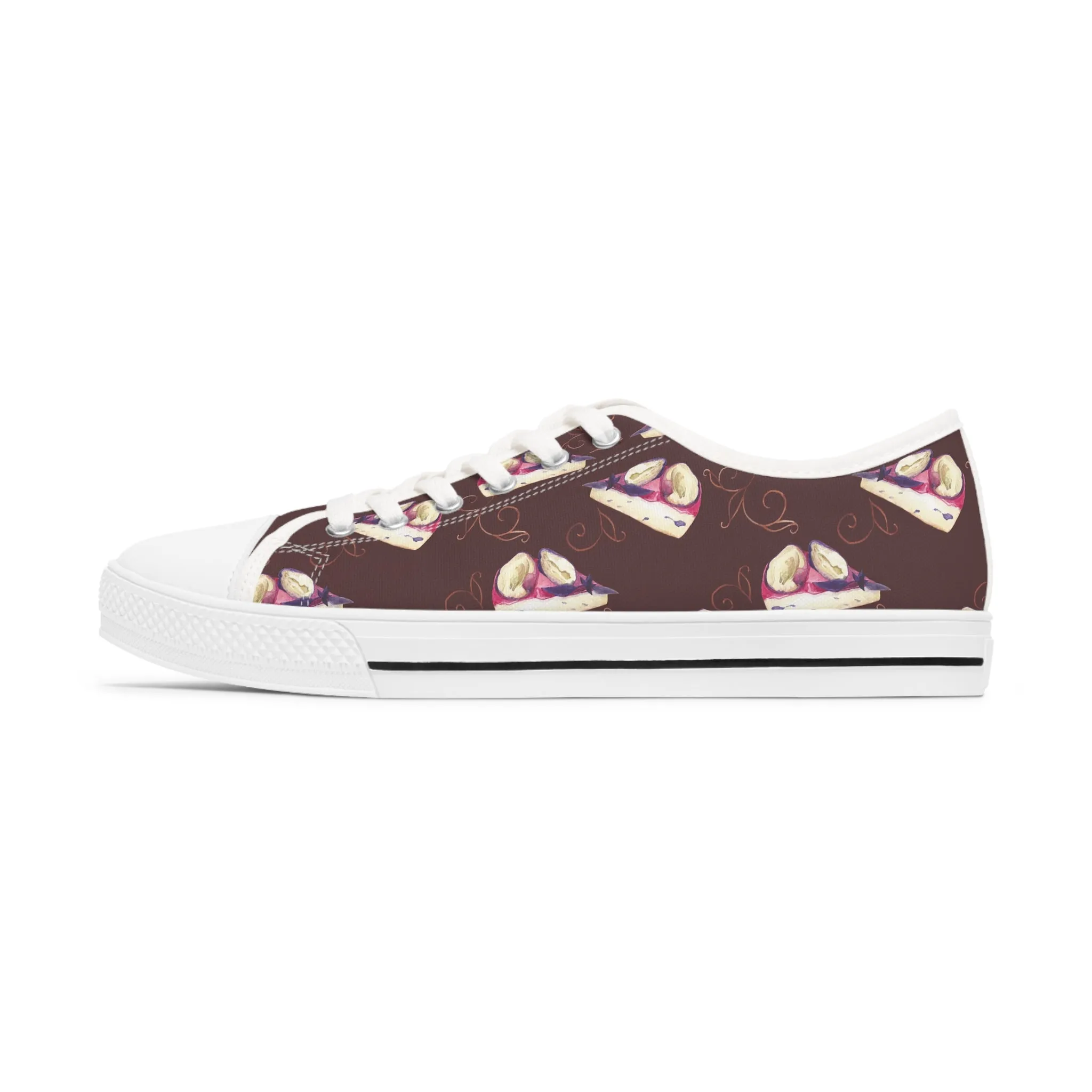 Plum Pie Women's Low Top Sneakers