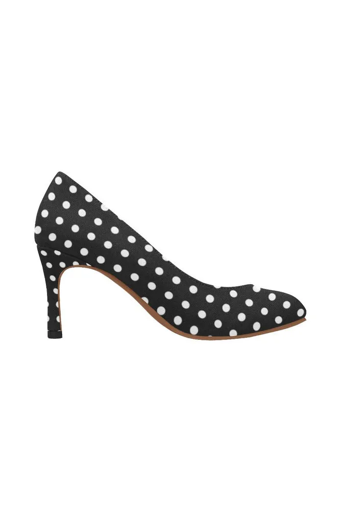 Polka-dot Women's High Heels (Model 048)