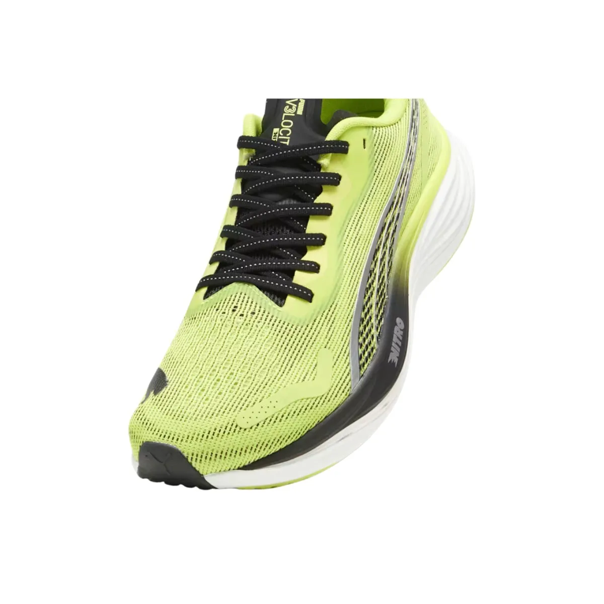 Puma Velocity Nitro 3 Green Black SS24 Sneakers