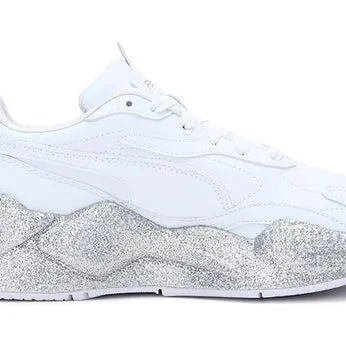 Puma Women's RS X3 Glitz Shoes - White / Silver