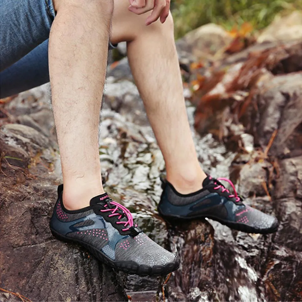 Quick-drying water shoes - unisex slip-on design