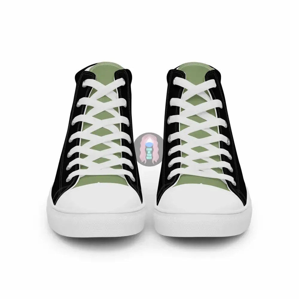 "Tree Hooker" Women’s high top canvas shoes